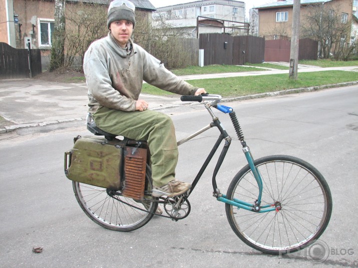 military style freakbike- tapšana