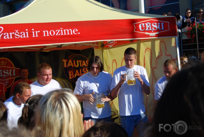Alus dzeršanas sacensības Liepājā!