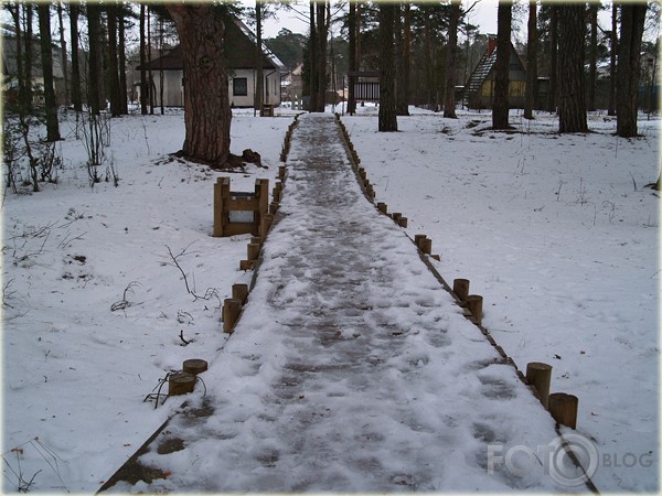 Salacgrīvas jūrmalas, ziemas miers.