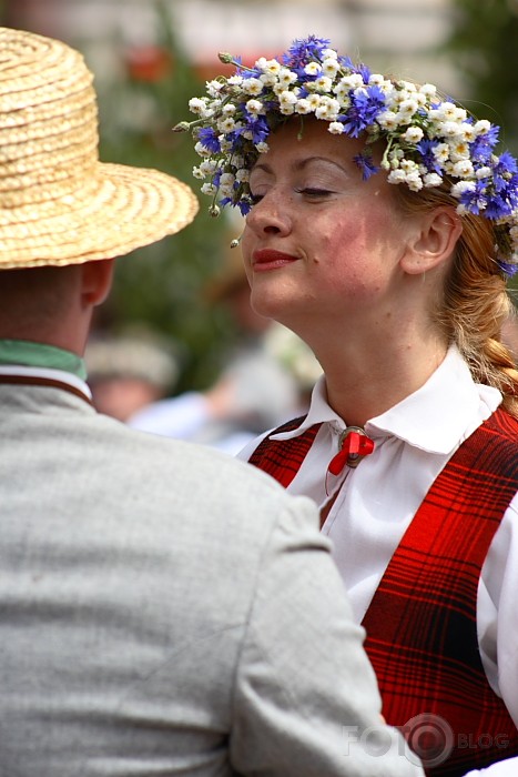 Zāļu tirgū Doma laukumā(pirms gada)