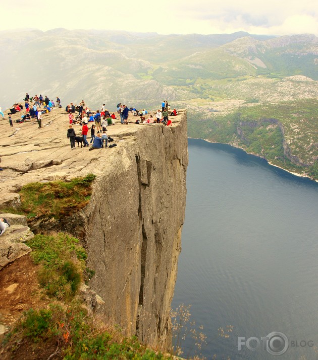 Pa ceļam otreiz uz Preikestolen.