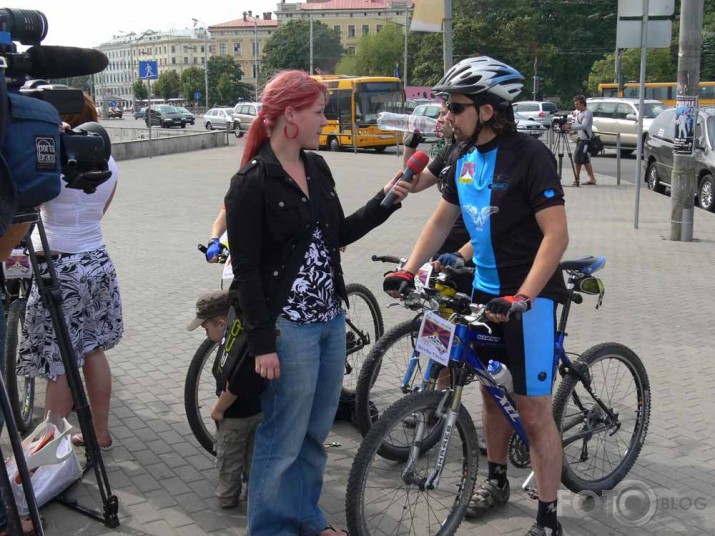 Olimpisko spēļu atklāšanas ceremonijas boikots -velobrauciens maršrutā Rīga - Ērgļi