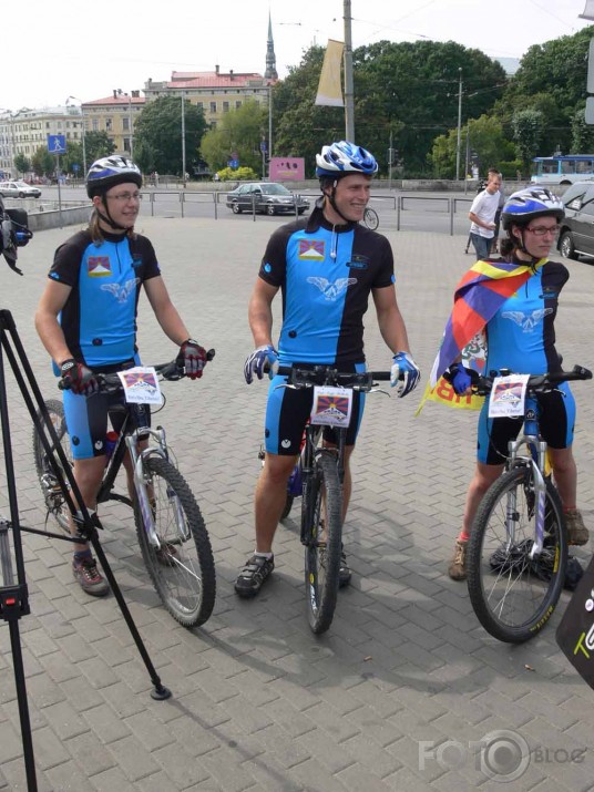 Olimpisko spēļu atklāšanas ceremonijas boikots -velobrauciens maršrutā Rīga - Ērgļi