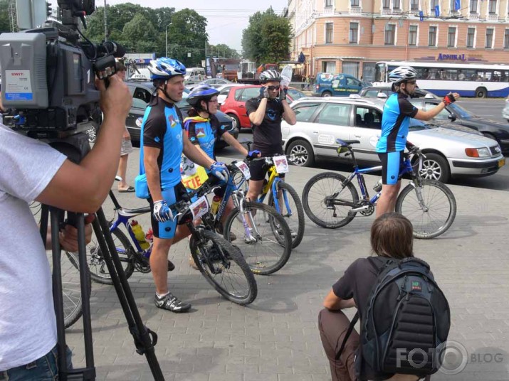 Olimpisko spēļu atklāšanas ceremonijas boikots -velobrauciens maršrutā Rīga - Ērgļi