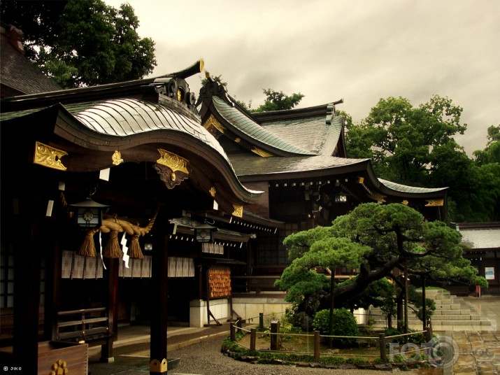 水前寺 Suizendži templis, Japāna