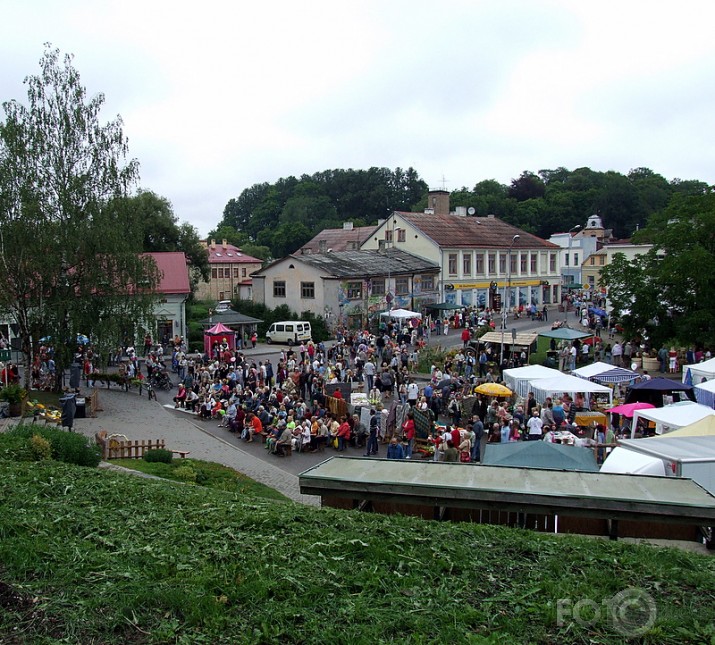 Dižmāras gada tirgus Talsos.