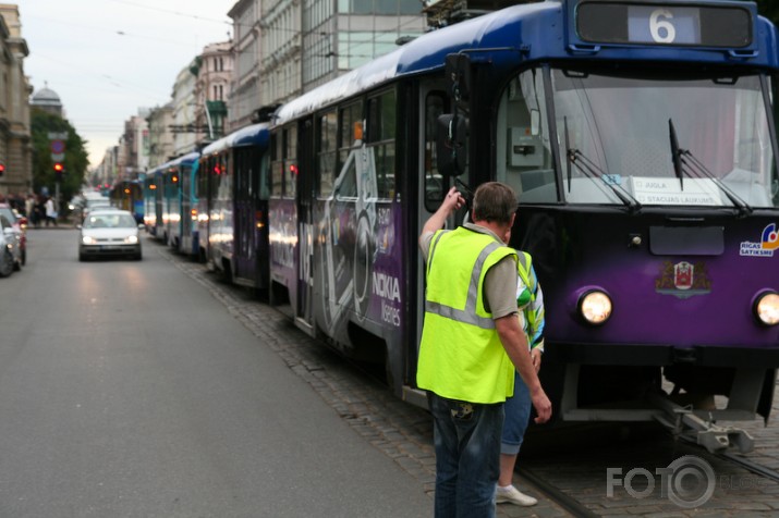 neizlēmīga tramvaja vadītāja sekas