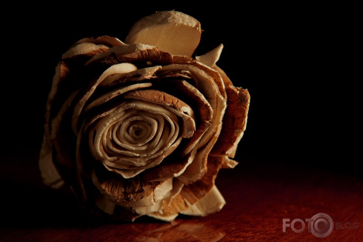 Wooden Rose