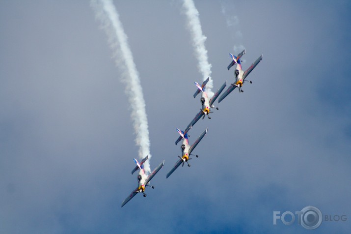 Flying bulls aviošovs