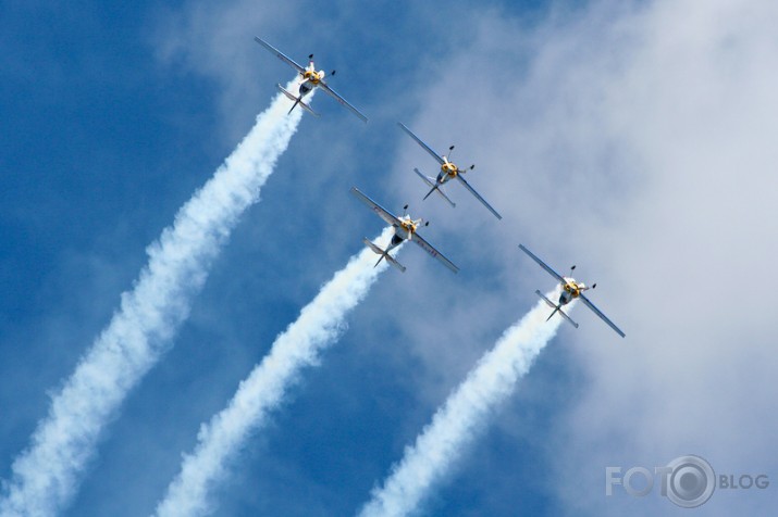 Flying bulls aviošovs