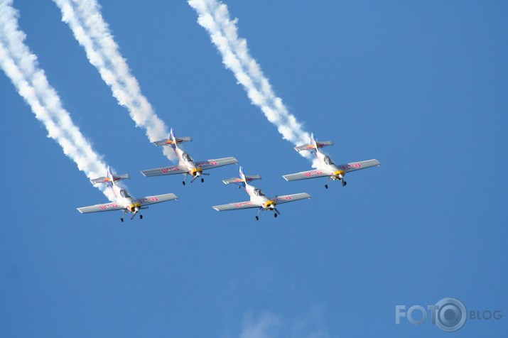 Flying bulls aviošovs