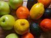 Ābols, citrons, mandarīns un ... avokado :)