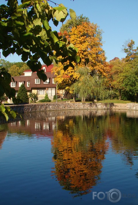 Sigulda kraasojas rudenim.