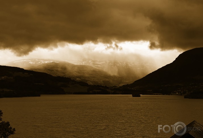 Norge sepia