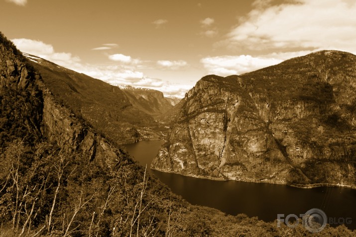 Norge sepia