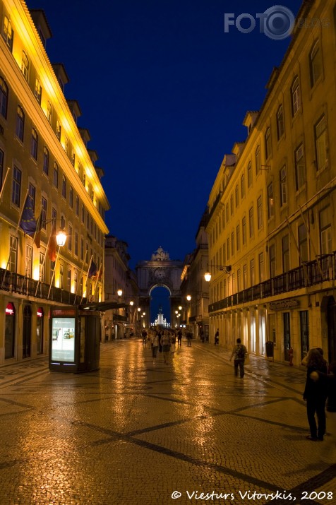 Golden street
