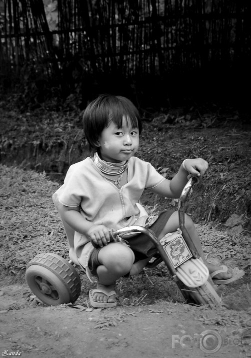 A child from the hill tribe.