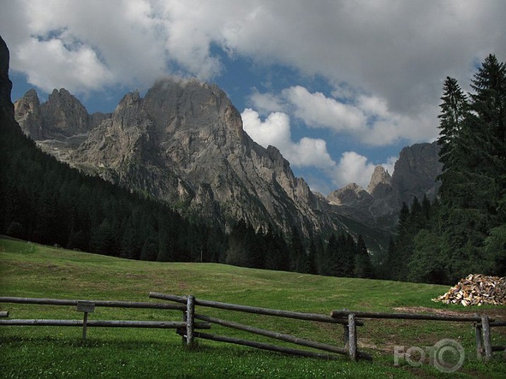 Šovasar Dolomītos...