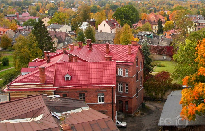 Rudens iekrāso Cēsis ...
