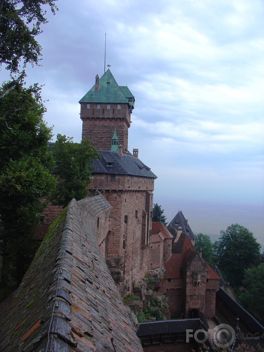 Haut Koenigsburg, Elzasa, Francija