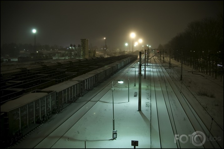 vagonu parkā arī vētrā ir miers.