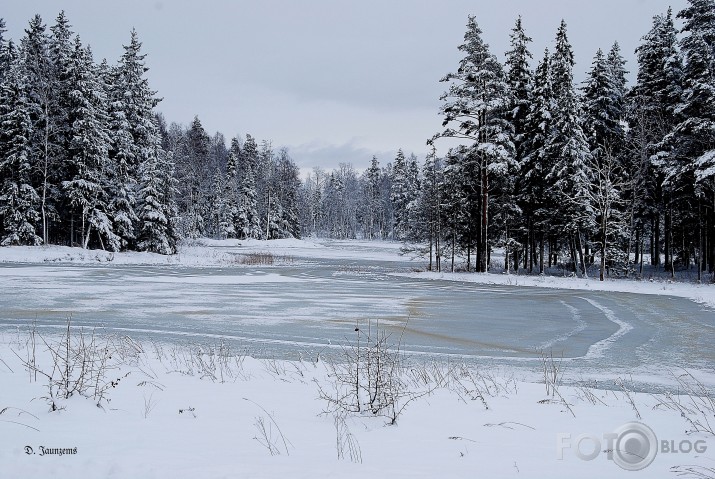 Sniega burvība.