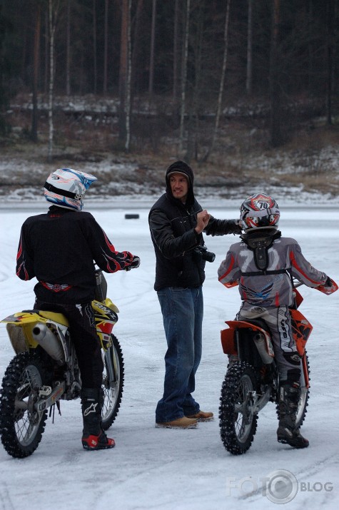 Nodarbība Mārtiņa Aleksandroviča motokrosa skolā