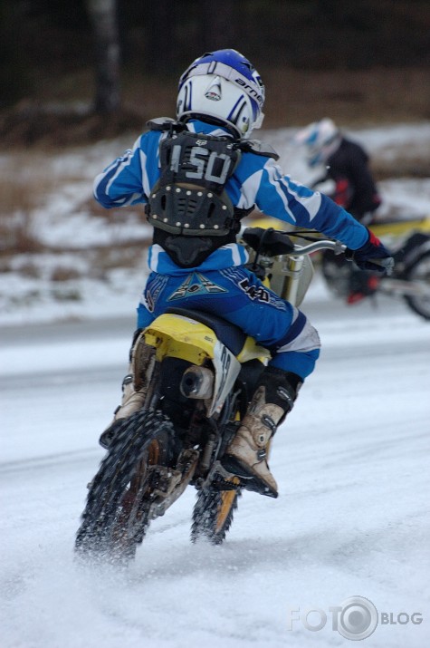 Nodarbība Mārtiņa Aleksandroviča motokrosa skolā