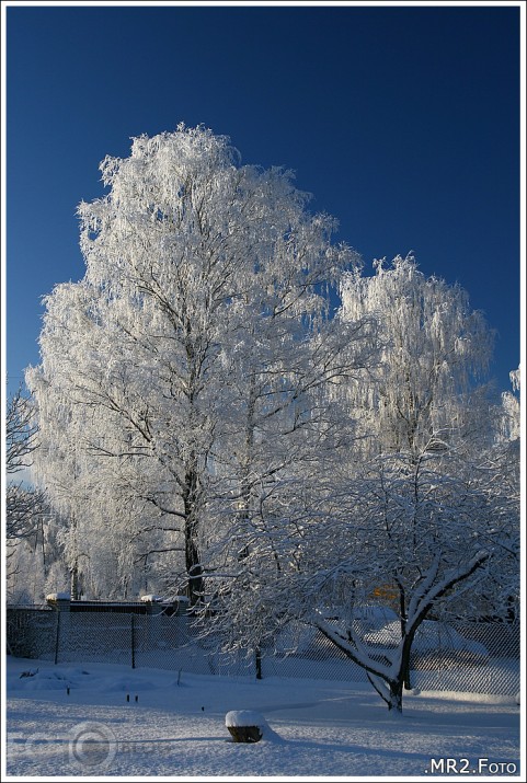 Caur guļamistabas logu