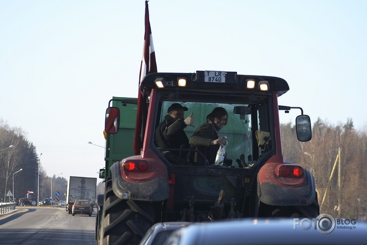 Zemnieku protesta akcija I daļa