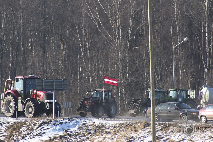 Zemnieku protesta akcija I daļa