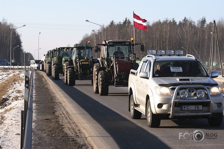 Zemnieku protesta akcija I daļa