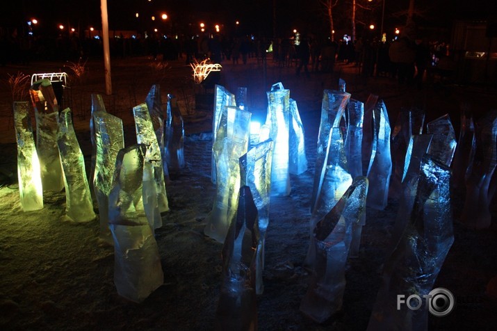 Mazs ieskats Jelgavas ledus skulptūrās 2009