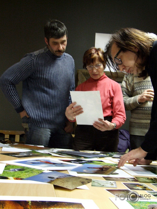 Kandavas fotokluba viesošanās pie Talseniekiem