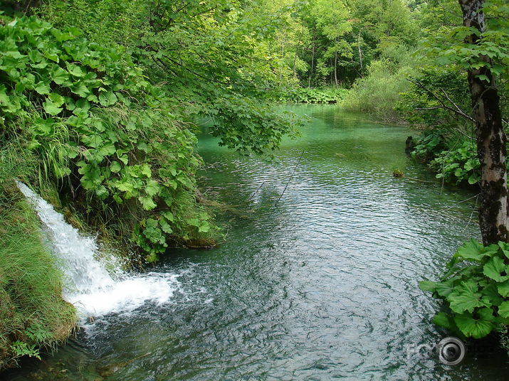 Plitvicas ezeri. Horvātija.