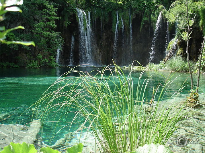 Plitvicas ezeri. Horvātija.