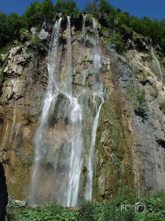 Plitvicas ezeri. Horvātija.