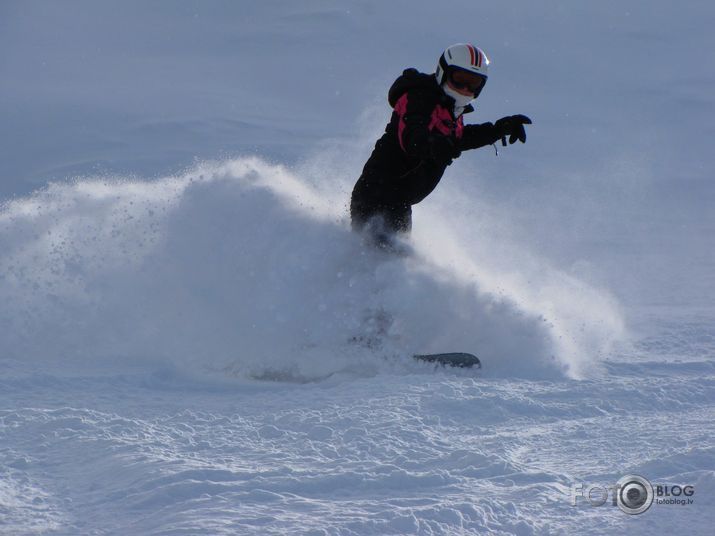 real snowboard