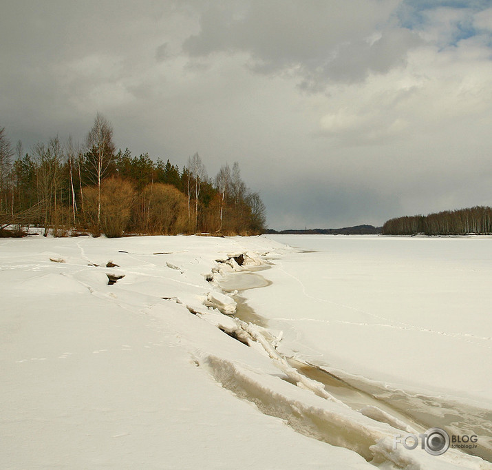 Daugava, netālu no Klintaines*