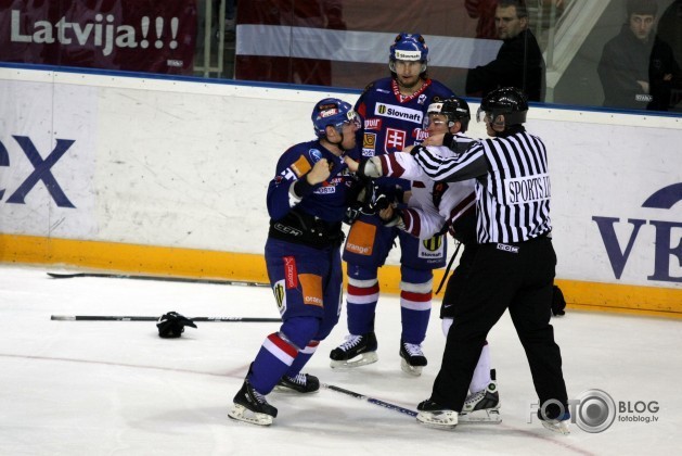 Latvija - Slovakija 3:2