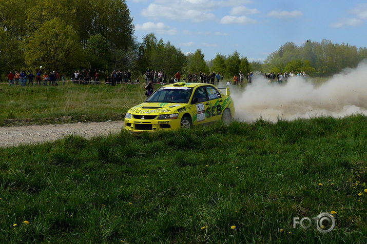 Talsu rallijs 1. diena
