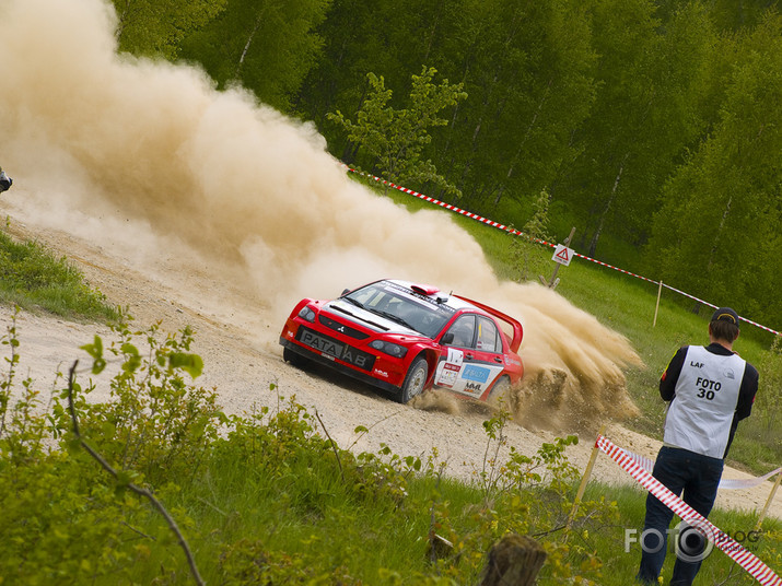 Mazliet no Rally Talsi 09
