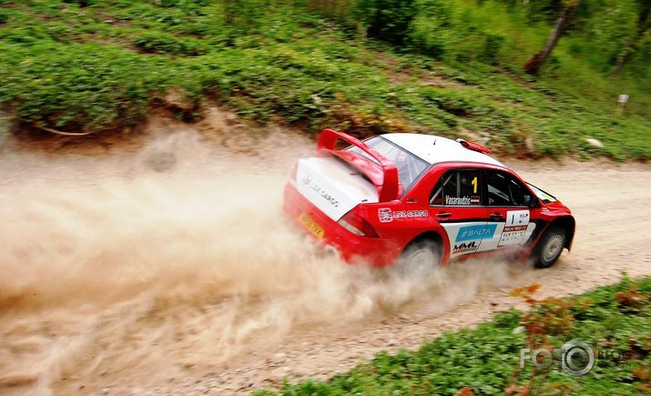 Nedaudz iz Rally Talsi 09