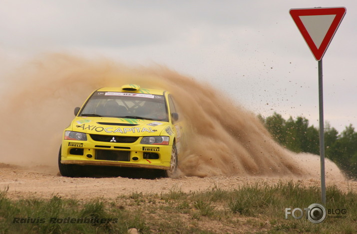 Ieskats Rallijā Talsi 2009