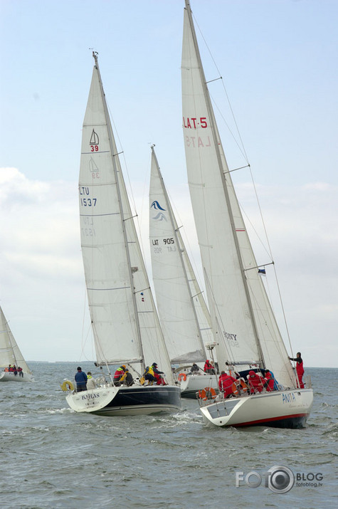 Baltic Open Regata pirmie posmi