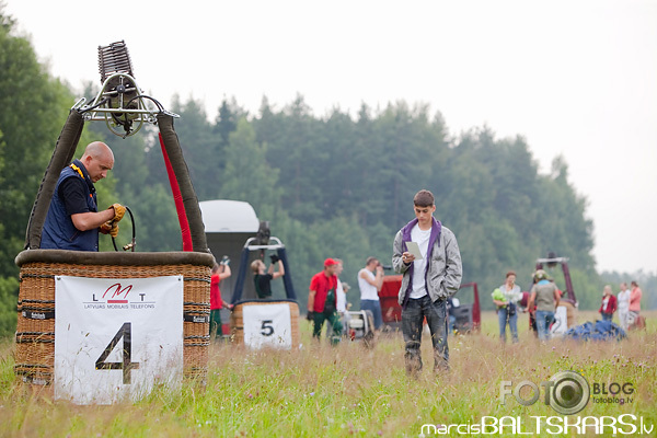 Gaisa balonu festivāls Valmierā