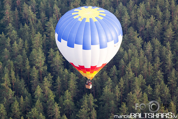 Gaisa balonu festivāls Valmierā