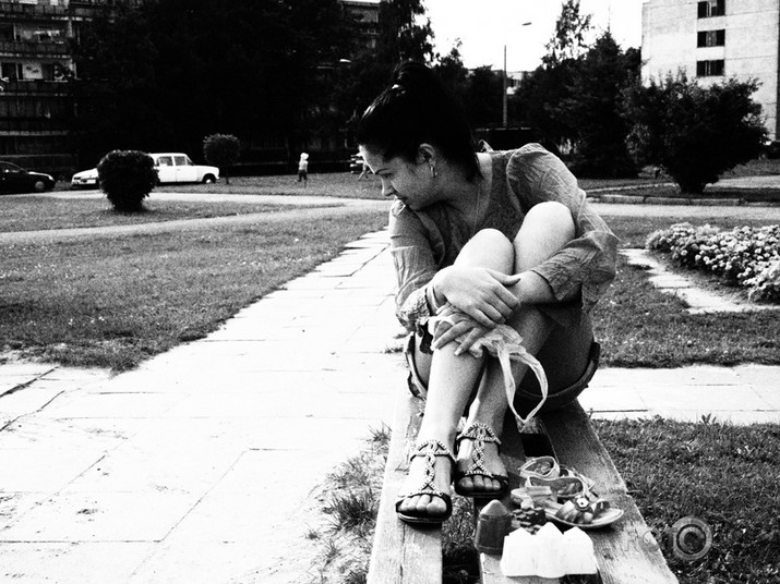 Rotaļas ar Olympus E-P1 un Art filtru Grainy film...