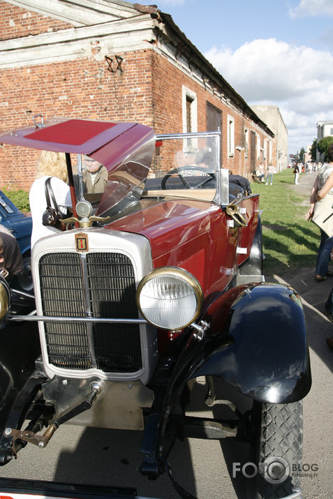 Retro auto Liepājā.