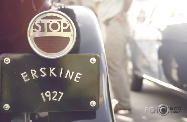 Retro auto Liepājā.